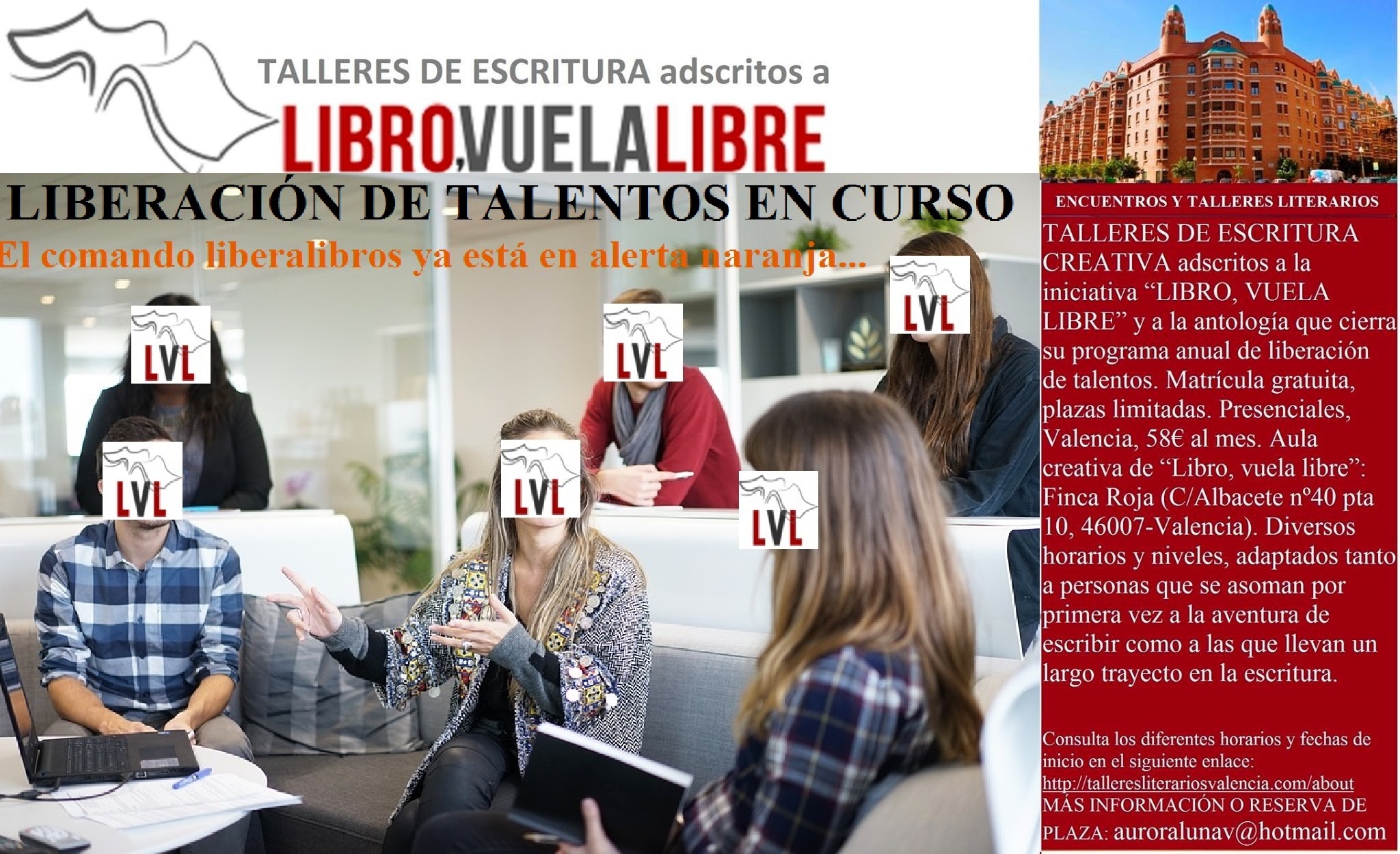 Taller de escritura creativa pdf en Valencia