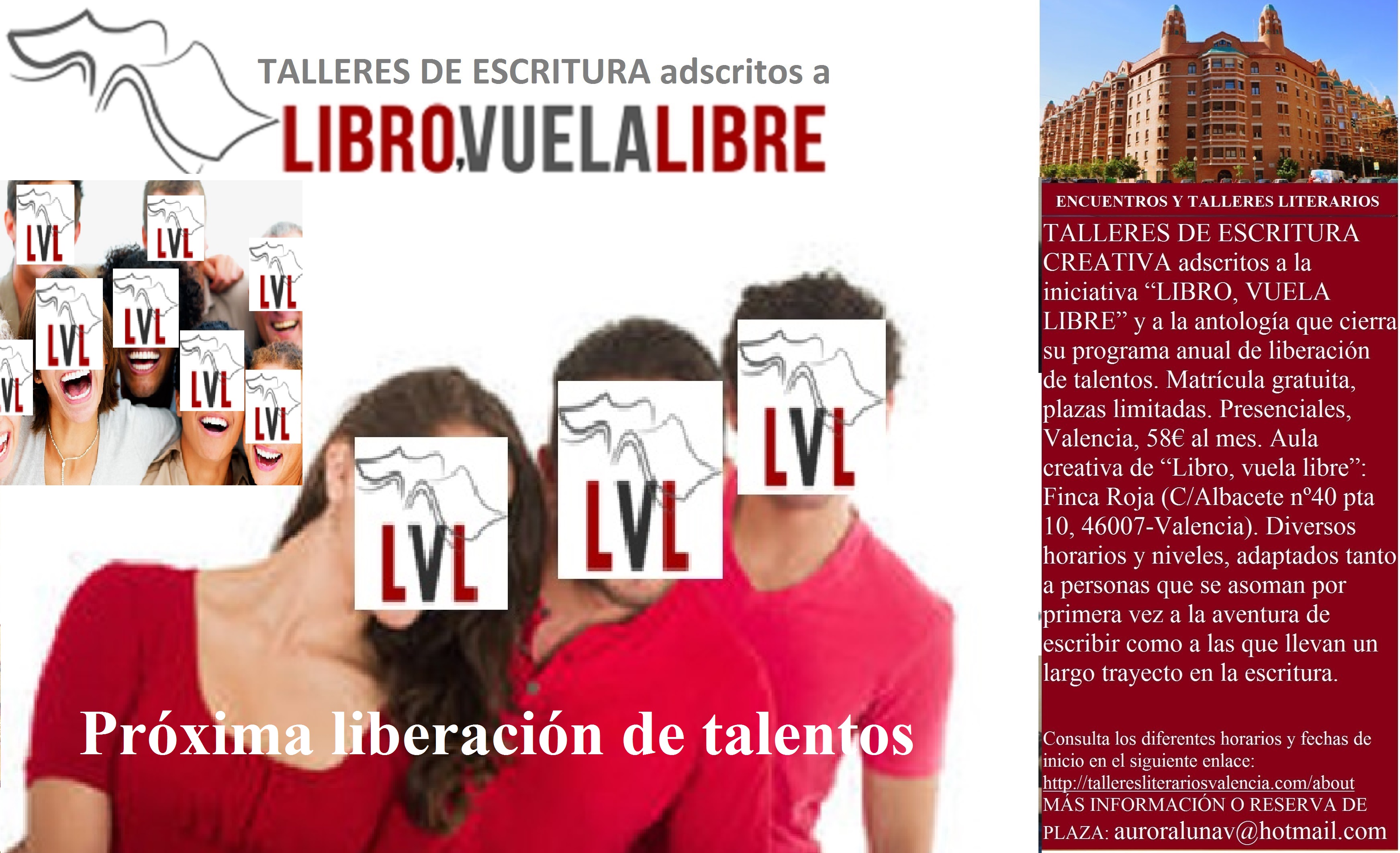 0 Cursos de verano en Valencia. Taller de escritura