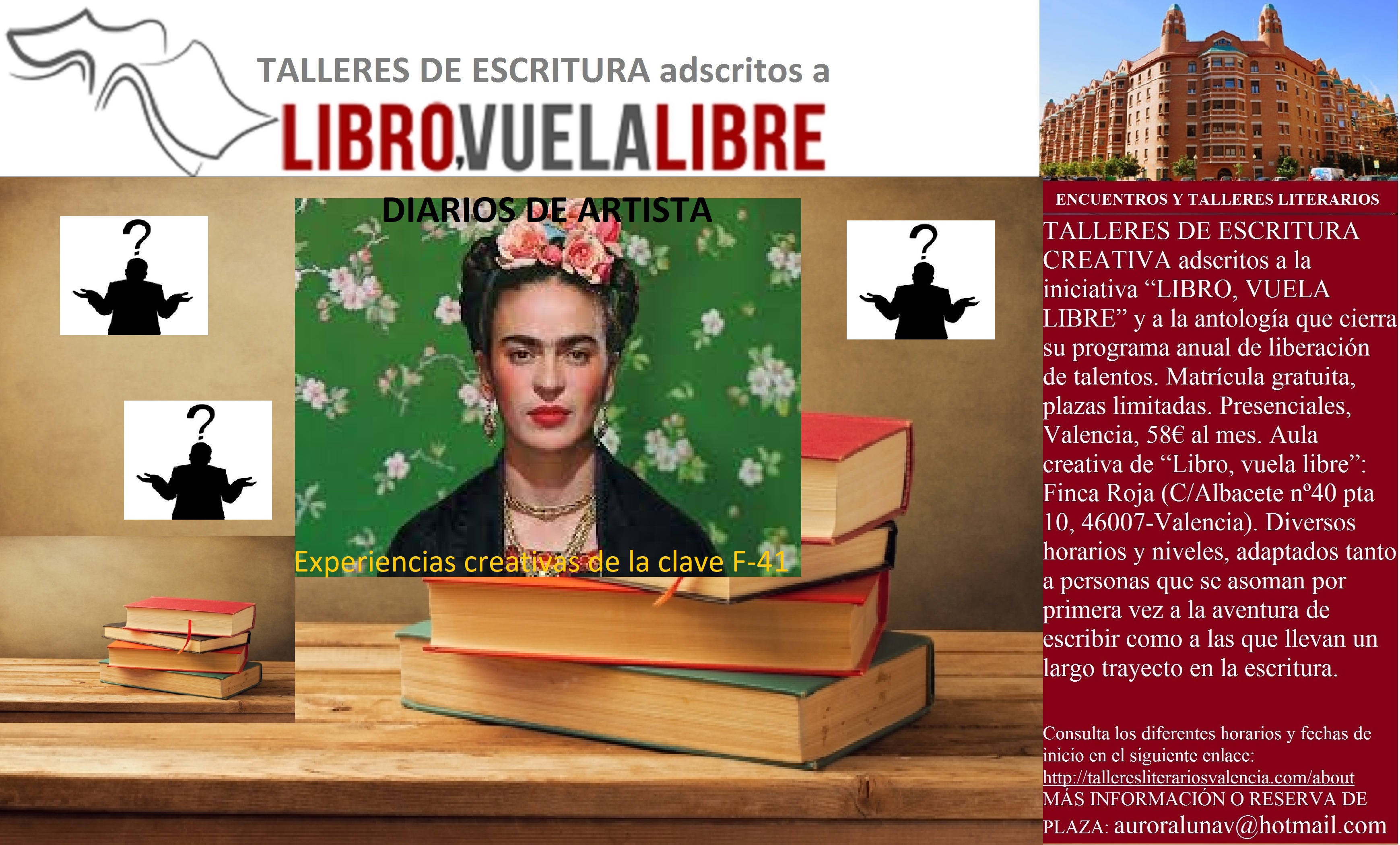 Curso taller de escritura creativa en Valencia