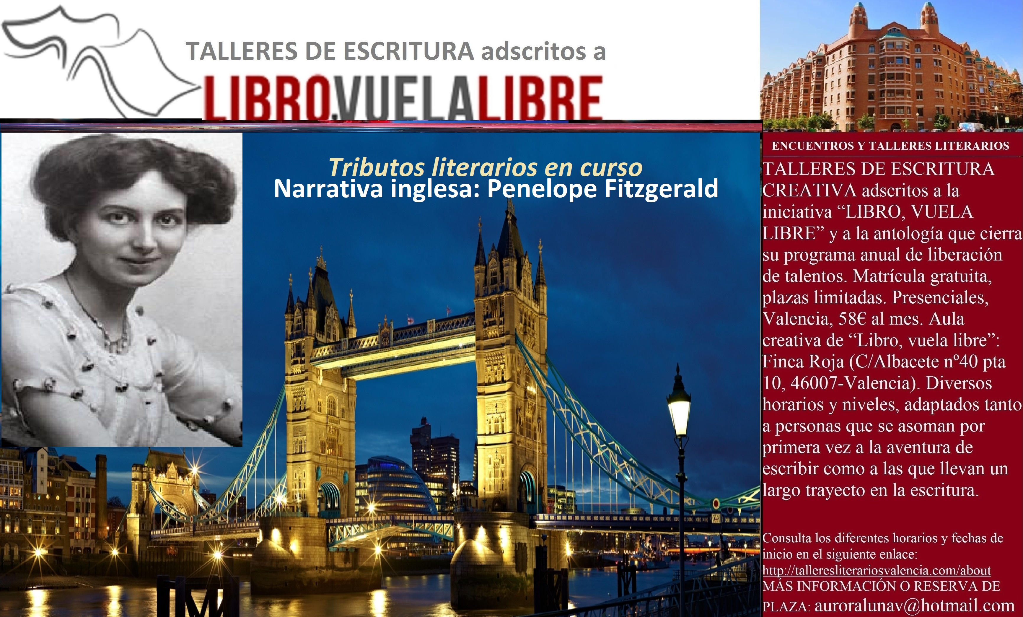 Cursos de escritura Valencia