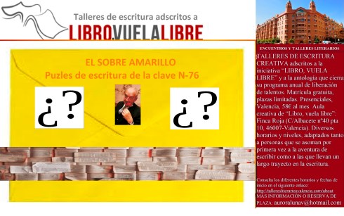 Ejercicios de escritura creativa en Valencia de la clave N-76