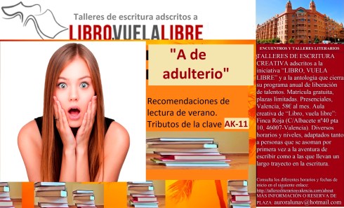 Ejercicios de escritura del club de lectura adscrito a Libro, vuela libre