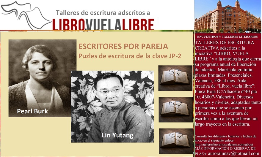 Juegos del taller literario en Valencia de LIBRO, VUELA LIBRE