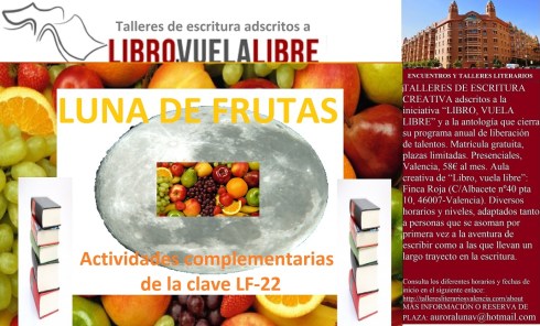 Taller literario en Valencia de LIBRO, VUELA LIBRE