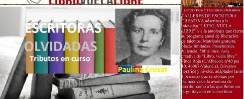 Tributos en curso de los talleres de escritura creativa de LIBRO, VUELA LIBRE en Valencia
