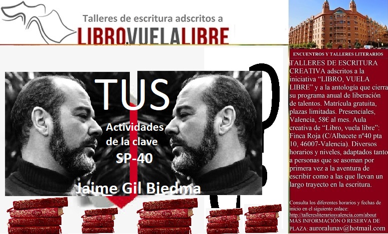 Cursos de escritura en Valencia, actividades de la clave SP-40