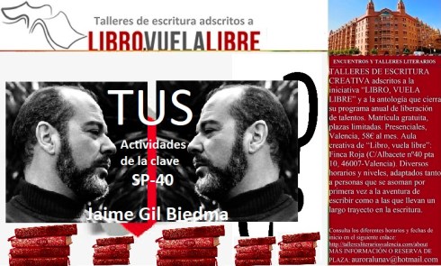 Cursos de escritura en Valencia, actividades de la clave SP-40