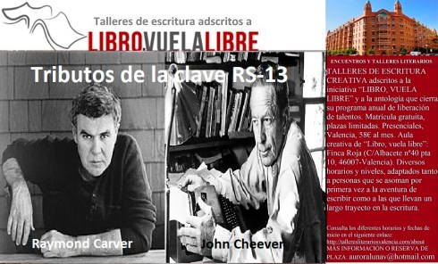Clave RS-13 en el taller de escritura de LIBRO, VUELA LIBRE en Valencia