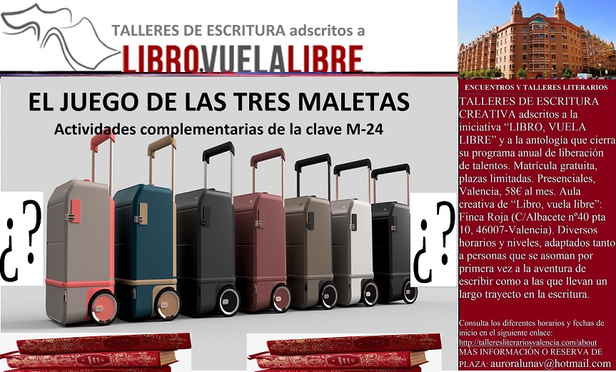 Taller literario en Valencia, actividades complementarias de la clave M-24