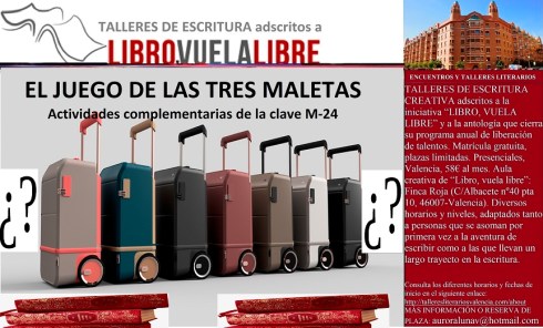 Taller literario en Valencia, actividades complementarias de la clave M-24