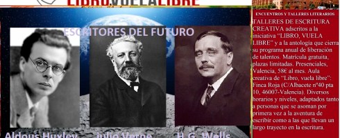 Actividades en curso de la clave EF-2 en el taller de ciencia ficción en Valencia de LIBRO, VUELA LIBRE