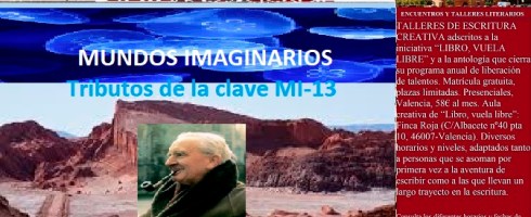 Mundos imaginarios y relatos de literatura fantástica en el taller literario de LIBRO, VUELA LIBRE en Valencia