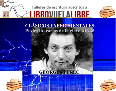 La obra de Georges Perec en los cursos y talleres de escritura de Libro, vuela libre en Valencia