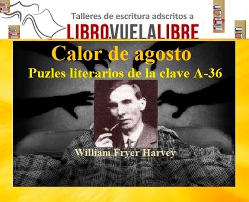 Puzle literario de la clave A-36 en el taller de escritura de Libro, vuela libre en Valencia