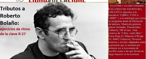 Roberto Bolaño. Tributos literarios del taller de escritura en curso