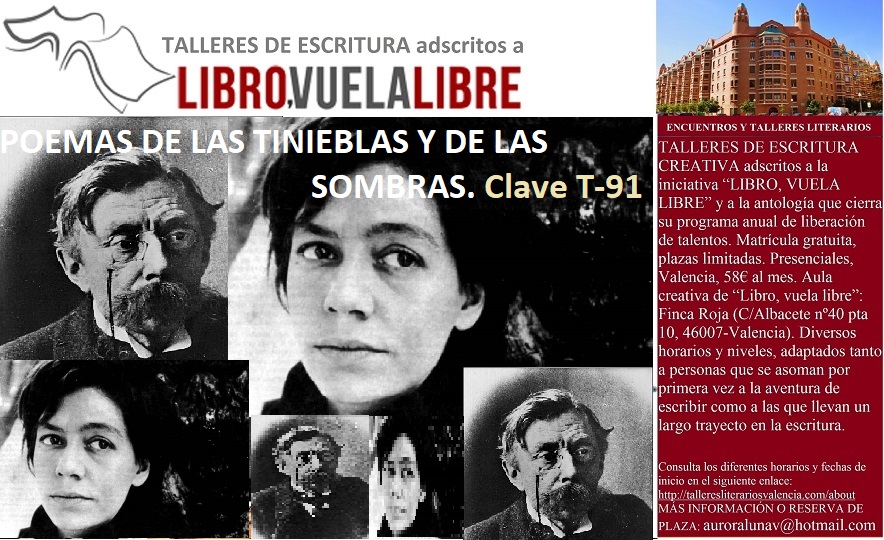 Taller de escritura en Valencia de Libro, vuela libre. Clave T-91
