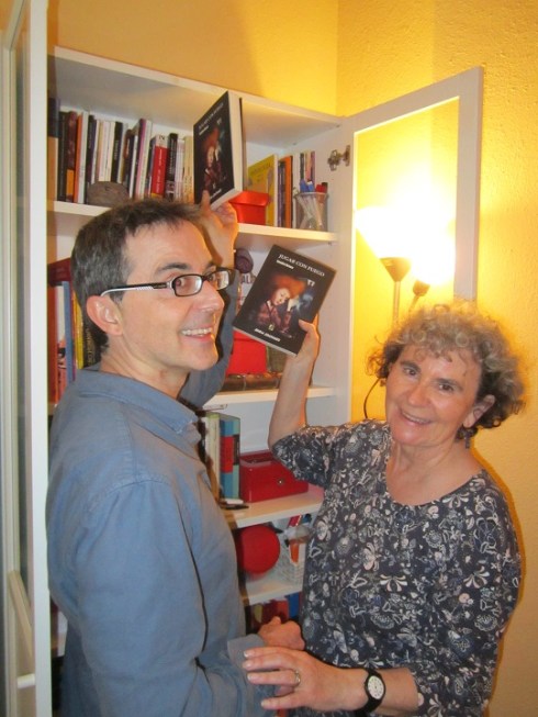 Sandra Bruce en la biblioteca de talentos de LIBRO VUELA LIBRE