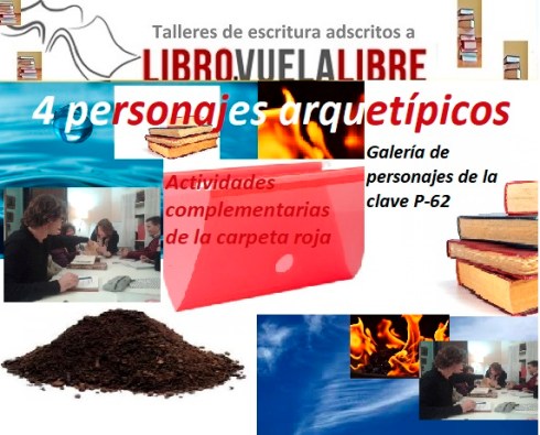 4 personajes arquetípicos en los talleres de escritura creativa de Libro, vuela libre