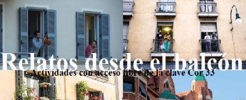 Relatos desde el balcón. Actividades de escritura gratuitas