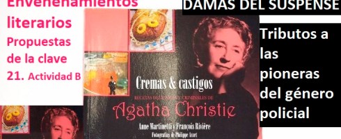 Envenenamientos literarios, tributos a las escritoras de suspense en el taller de escritura en Valencia de Libro vuela libre