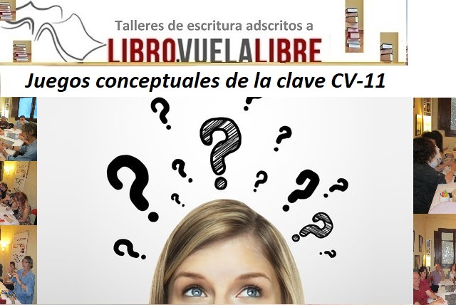Juegos conceptuales en el curso de escritura en Valencia de Libro vuela libre