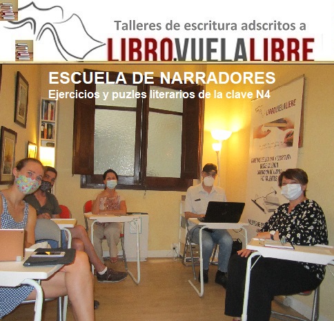 Escuela de escritores en Valencia, Nuevos bloques y ejercicios literarios de la clave N4 en los talleres de escritura creativa online y presenciales de LIBRO VUELA LIBRE