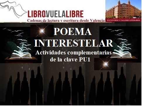 Poema interestelar en los talleres de escritura online y presenciales de LIBRO VUELA LIBRE en Valencia